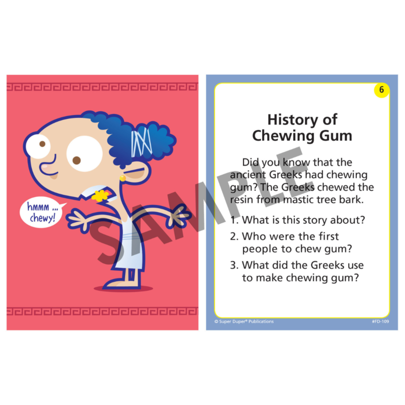 Auditory Memory Social Studies Stories Fun Deck® - Image 7