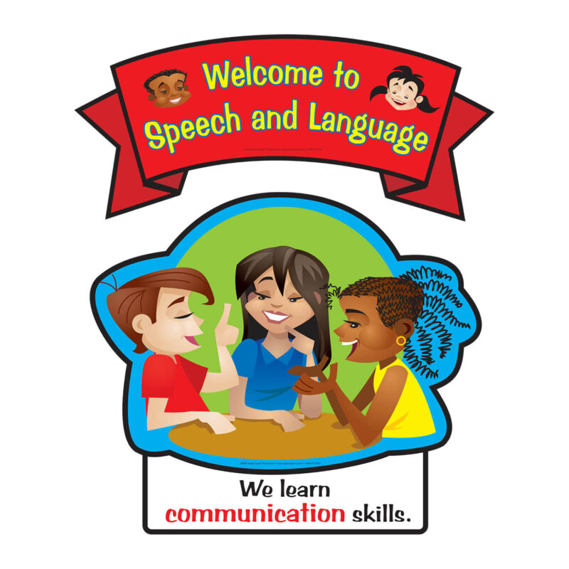 Welcome to Speech & Language Bulletin Board Set - Image 2