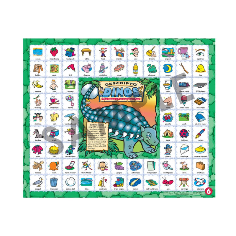 Descripto Dinos™ Vocabulary Game Boards - Image 9