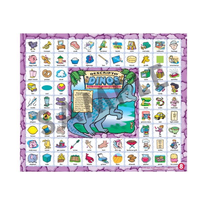 Descripto Dinos™ Vocabulary Game Boards - Image 10