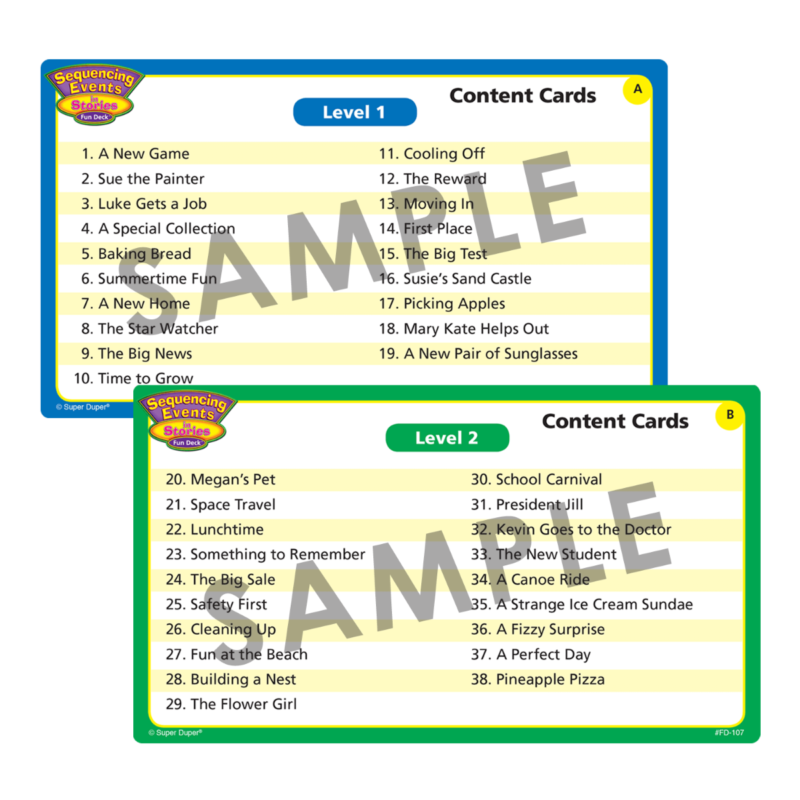 Sequencing Events in Stories Fun Deck® - Image 3