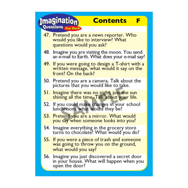 Imagination Questions Fun Deck® - Image 7