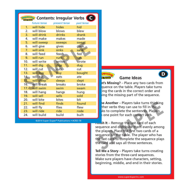 Sequencing Verb Tenses Bundle (Set 1 & 2) - Image 8