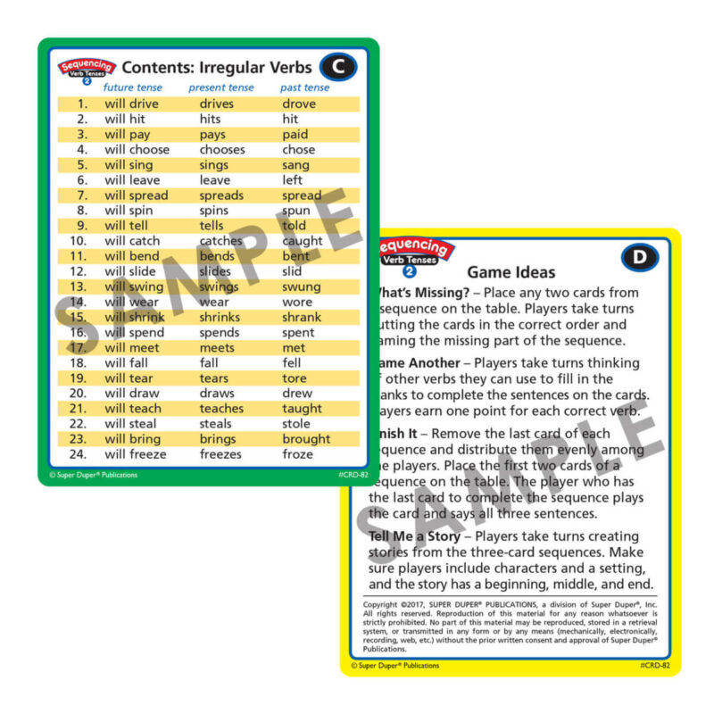 Sequencing Verb Tenses Bundle (Set 1 & 2) - Image 8