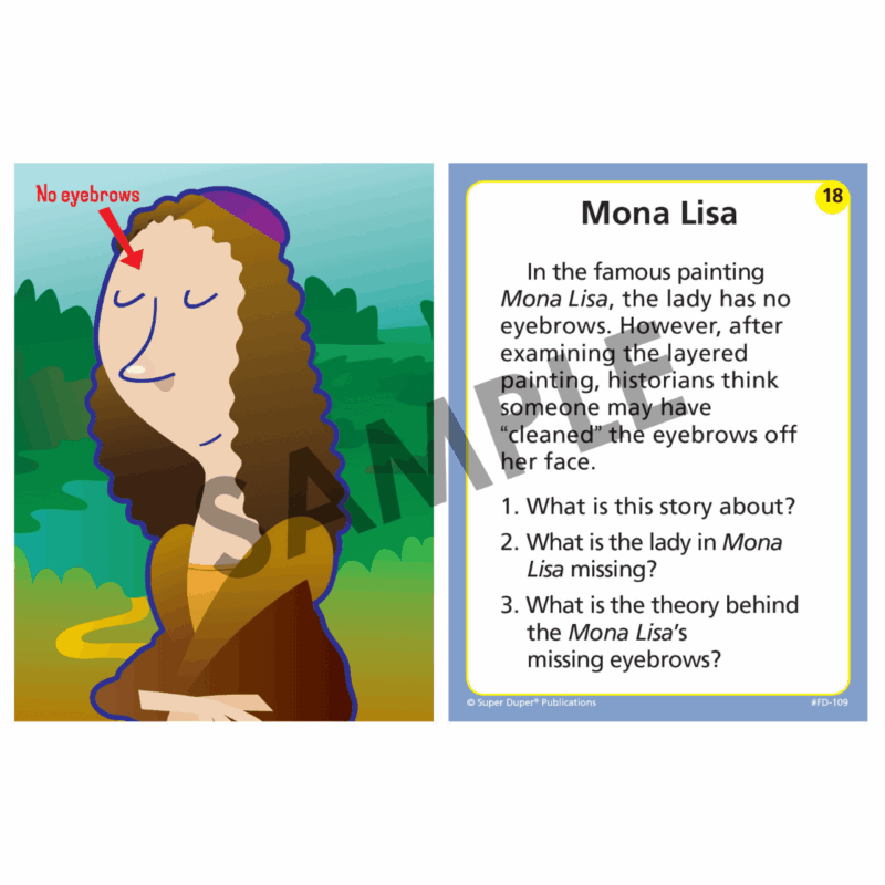 Auditory Memory Social Studies Stories Fun Deck® - Image 4