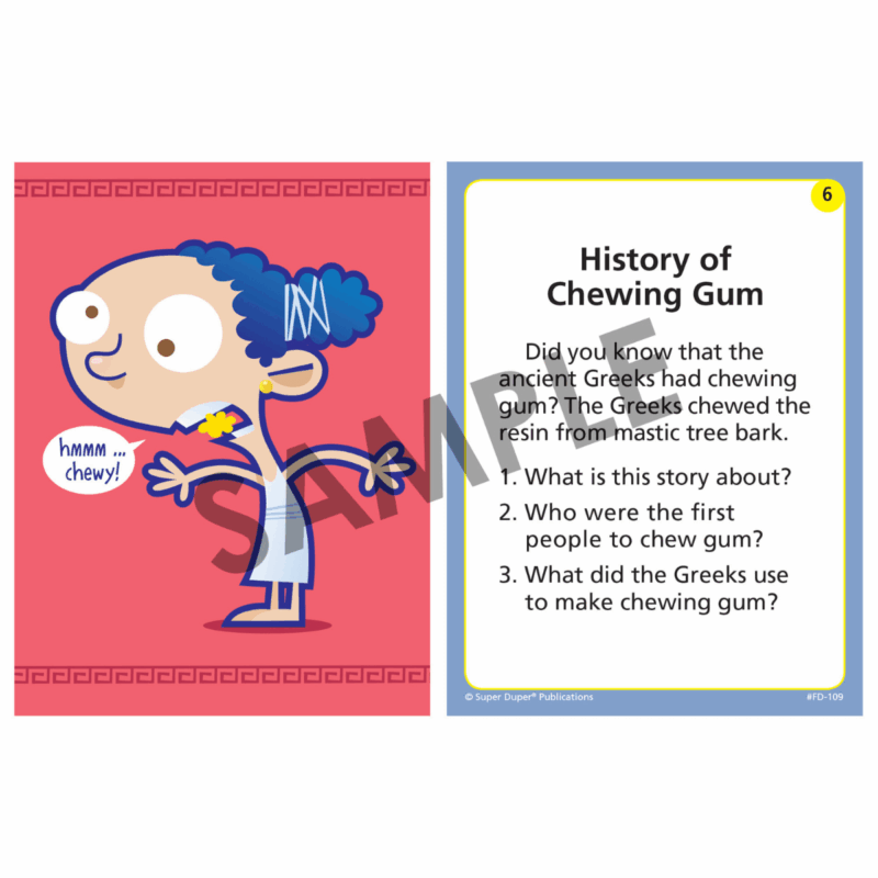 Auditory Memory Social Studies Stories Fun Deck® - Image 2