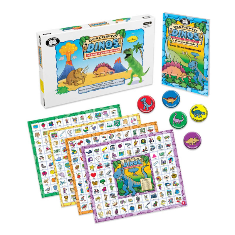 Descripto Dinos™ Vocabulary Game Boards