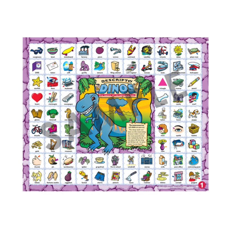 Descripto Dinos™ Vocabulary Game Boards - Image 9