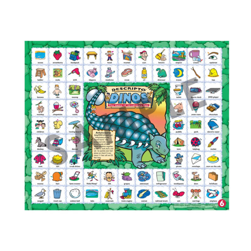 Descripto Dinos™ Vocabulary Game Boards - Image 6