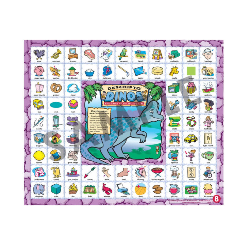 Descripto Dinos™ Vocabulary Game Boards - Image 5