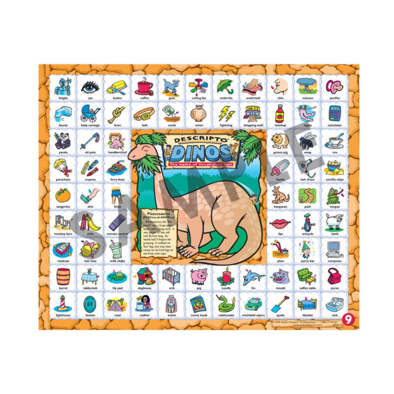 Descripto Dinos™ Vocabulary Game Boards - Image 4