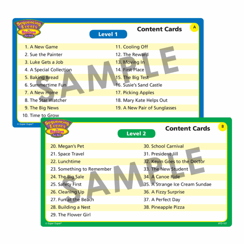 Sequencing Events in Stories Fun Deck® - Image 7