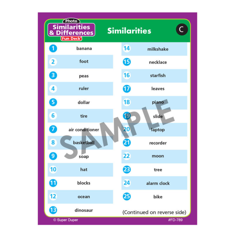 Photo Similarities & Differences Fun Deck® - Image 4