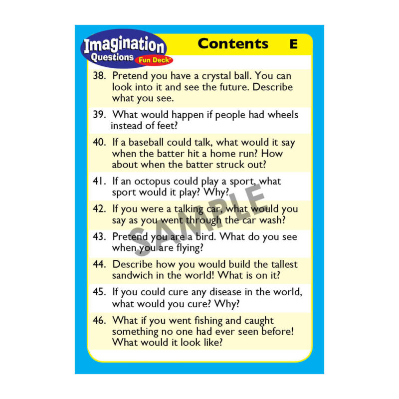 Imagination Questions Fun Deck® - Image 4