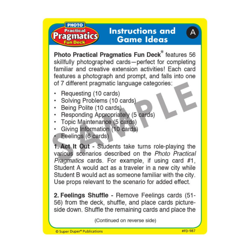 Photo Practical Pragmatics Fun Deck® - Image 11