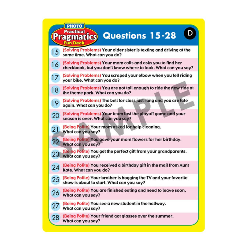 Photo Practical Pragmatics Fun Deck® - Image 9