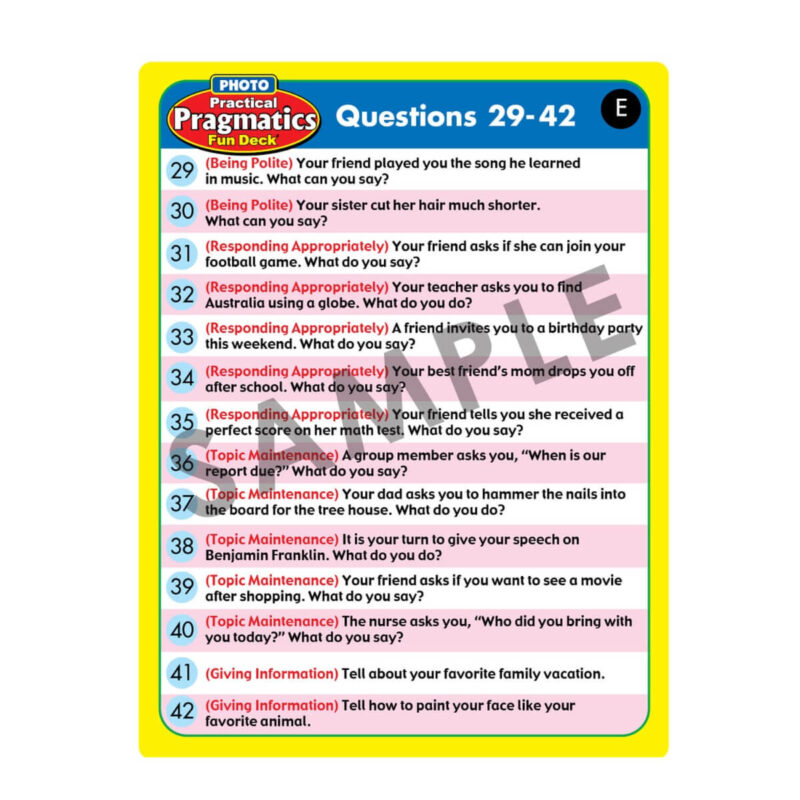 Photo Practical Pragmatics Fun Deck® - Image 8