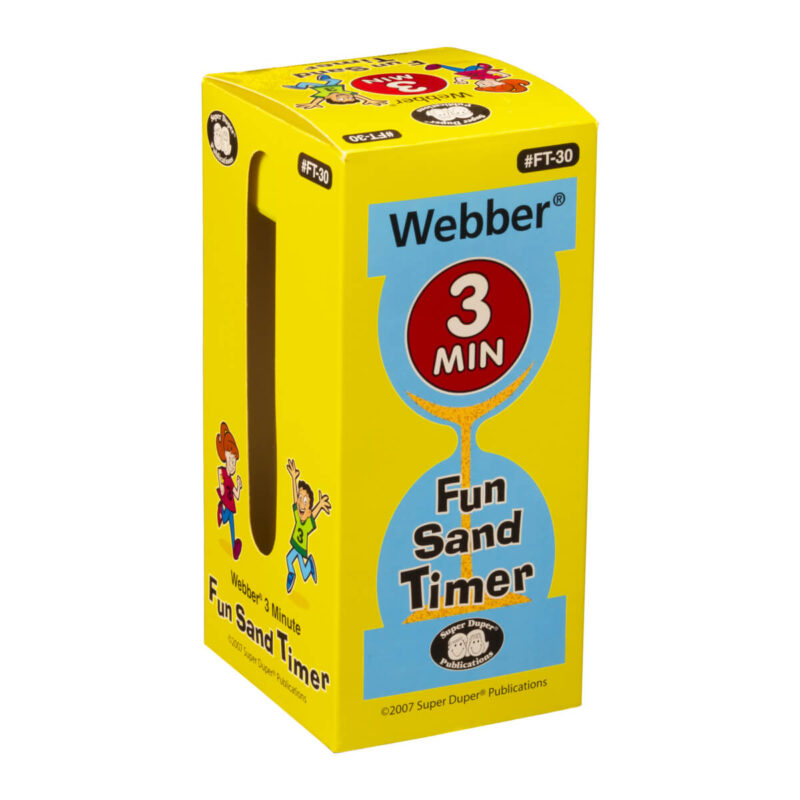 Webber® Fun Sand Timer-3-Minute - Image 2