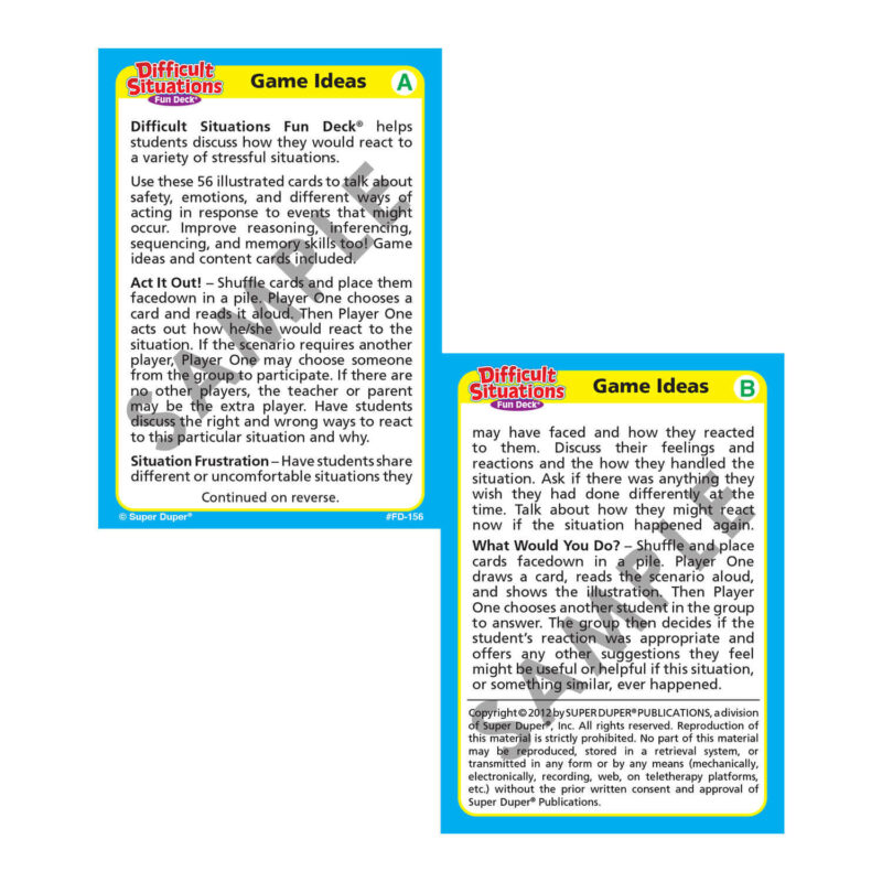 Difficult Situations Fun Deck® - Image 9