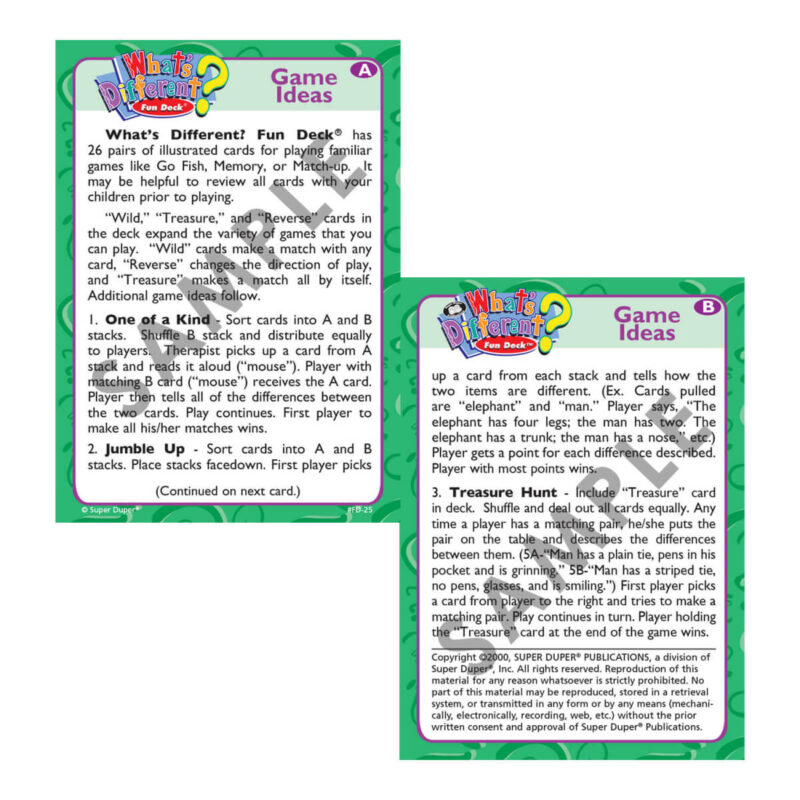 What's Different? Fun Deck® - Image 7