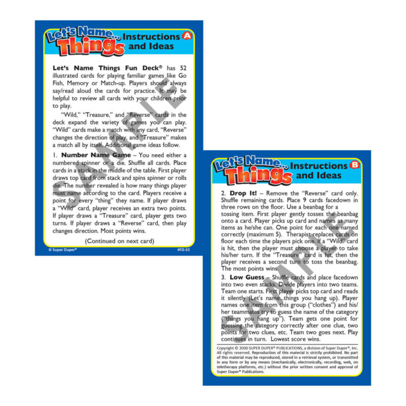 Let's Name... Things Fun Deck® - Image 7