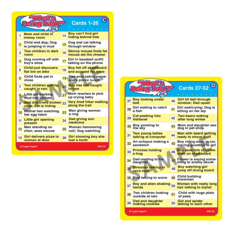 What's Being Said? Fun Deck® - Image 7