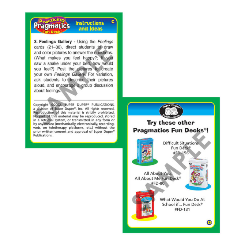 Practicing Pragmatics Fun Deck® - Image 10