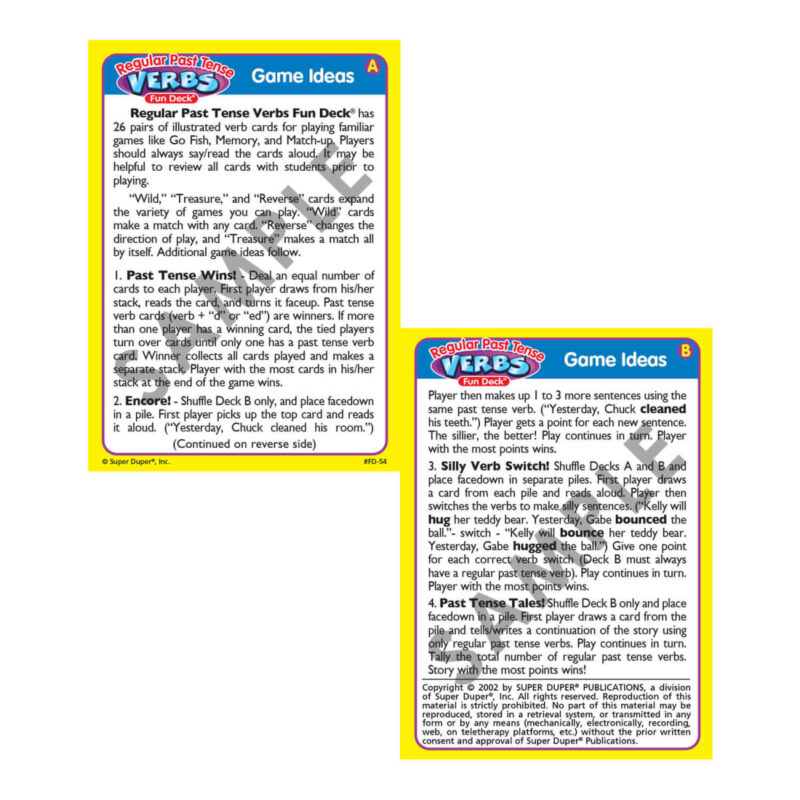 Fun Deck® Verbs Bundle - Image 7