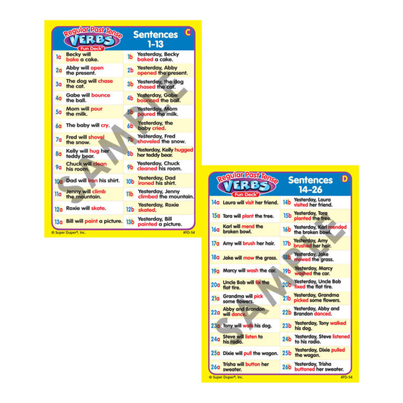 Fun Deck® Verbs Bundle - Image 6