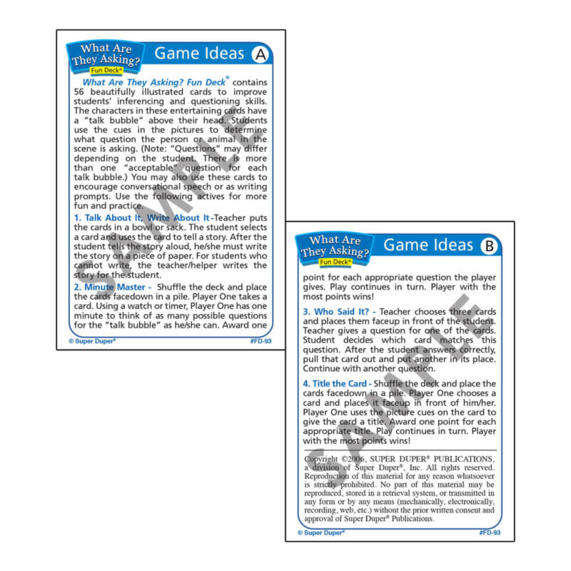 What Are They Asking? Fun Deck® - Image 10