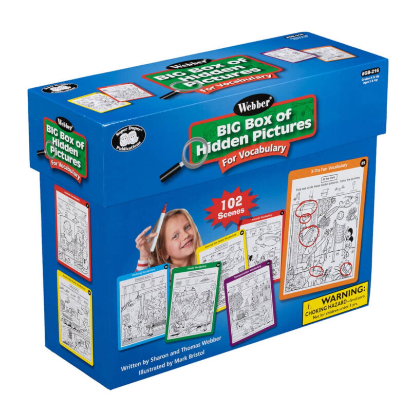 Webber® BIG Box of Hidden Pictures For Vocabulary - Image 3
