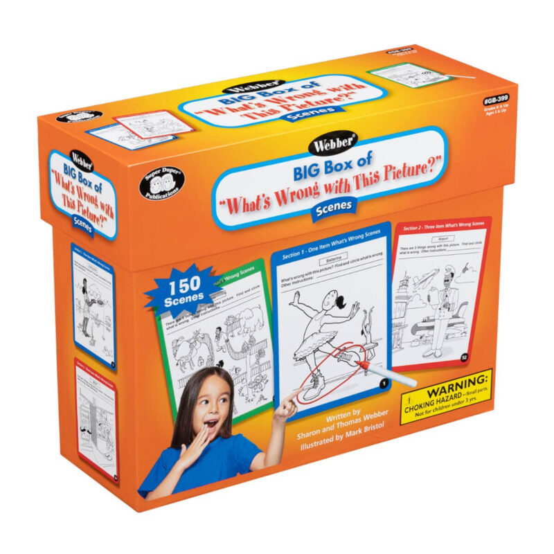 Webber® BIG Box of “What’s Wrong with This Picture?” Scenes - Image 8
