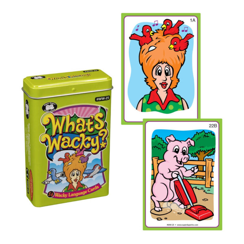 "What's Wacky?"® Language Cards